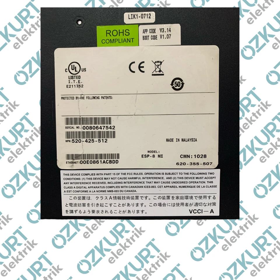 AVOCENT ESP-8 MI Avocent ESP-8 MI 8 Port Multi-Interface Serial Hub - Image 2 of 4