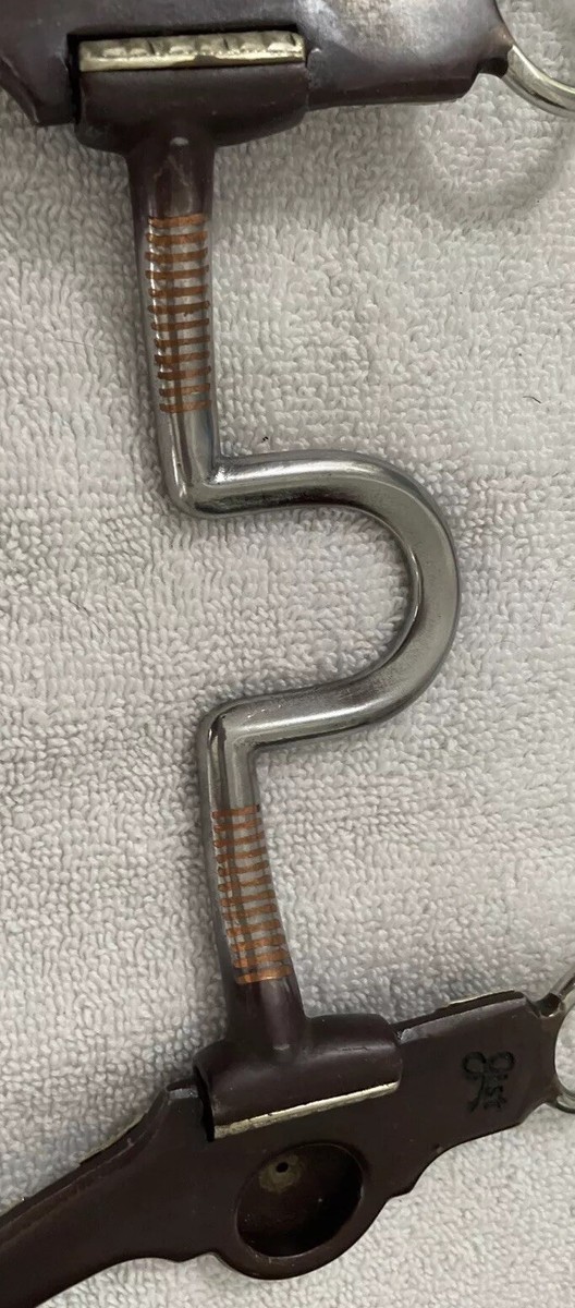 Classic Equine Les Vogt Cowhorse Collection 2in Flat Roller Bit for sale online