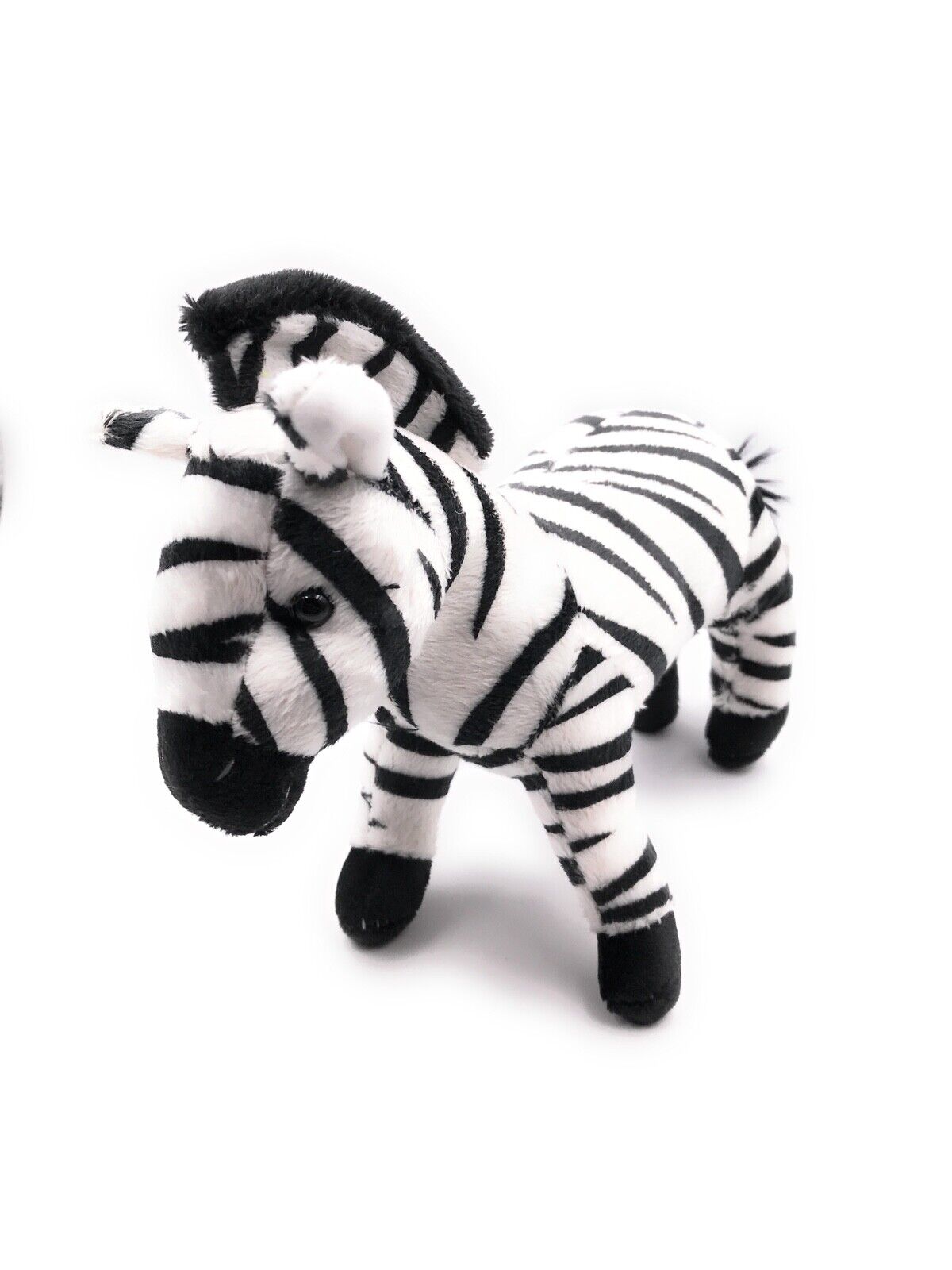 Plüschtier Kuscheltier Stoff Tier Zebra Pferd gestreift 24 cm