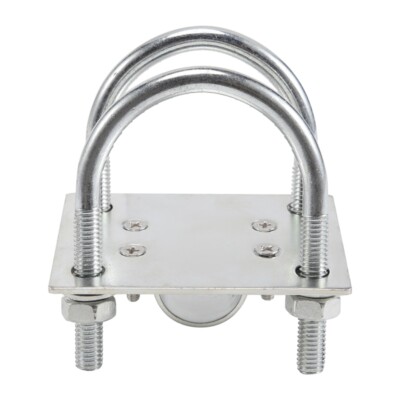 Antenna Mast Clamp Bracket with U-Bolts -Rust Clamp Panel Pipe Mounting4680