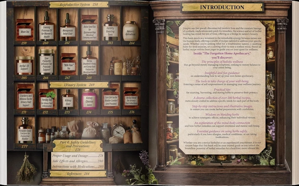 Forgotten Home Apothecary (paperback with color pictures) - Image 4 of 4