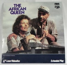 "The African Queen" Laser Videodisc, Extended Play, 1951 Movie Bogart Hepburn