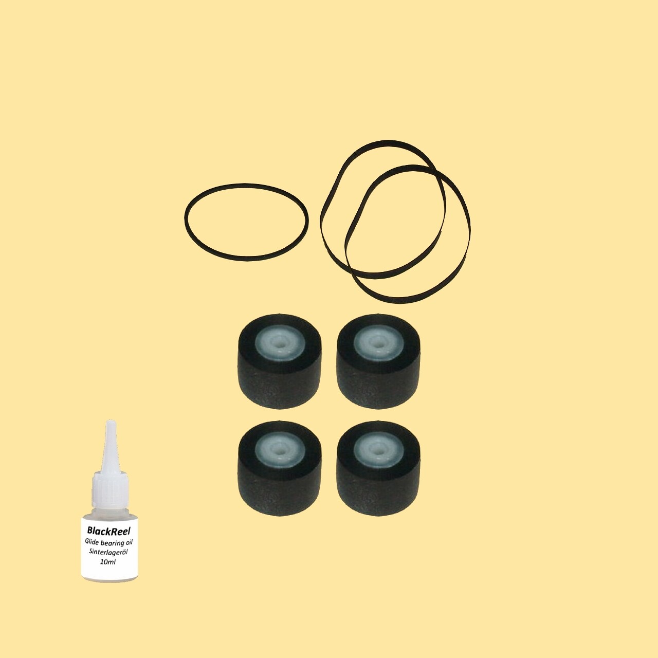 Kit 8 Für Aiwa Ad-wx 777 Tape Deck Cassette Deck