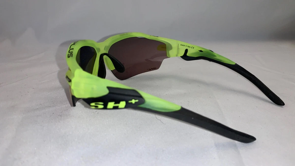 SH+ Cycling Multisport Running Sunglasses RG 5100 Yellow Red ITALY