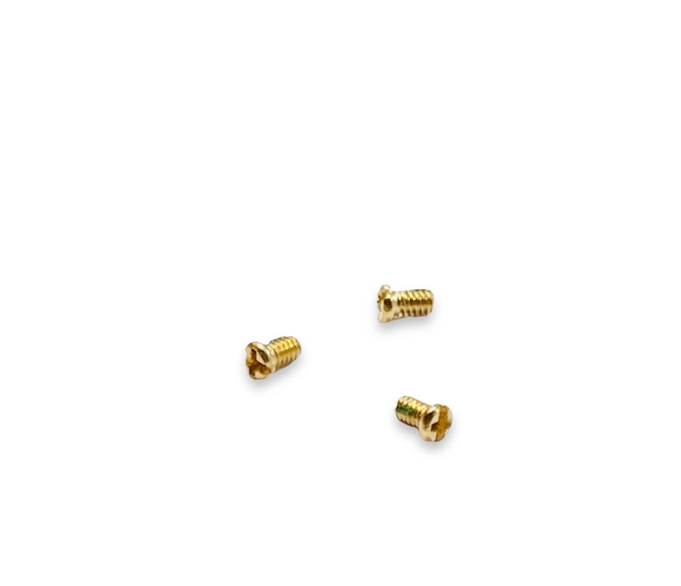 Oliver Peoples Clifton OV 1150S Dorado Repuesto Lentes de Sujeción Tornillos Genuinos Foto 3 de 4