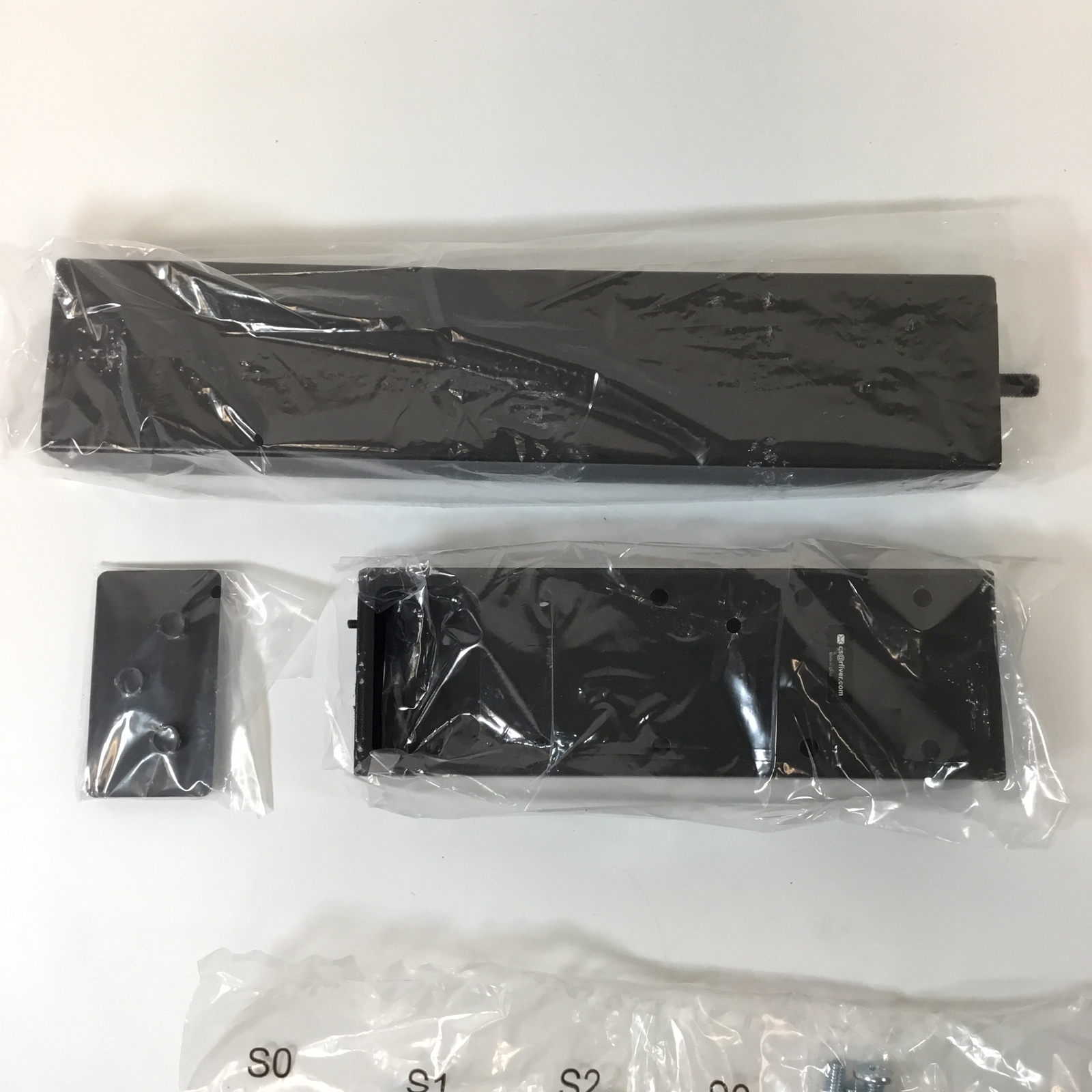 TAVR Black Adjustable Universal Swivel TV Stand Base For 4275 Inch LCD