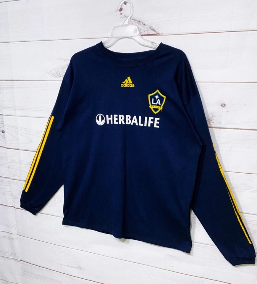 Camiseta Adidas LA Galaxy Beckham 23 Talla XL Azul MLS Fútbol Fútbol 2007 Nueva con Etiquetas Foto 4 de 4