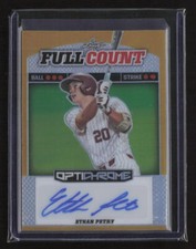 2023 Leaf Eclectic - Optichrome Gold Prismatic #OFC-EP1 Ethan Petry #/1