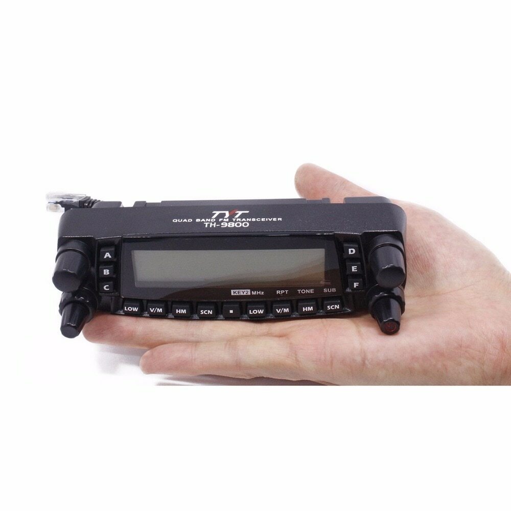 The Front panel of Qual Band Mobile Radio TYT TH-9800 Plus 9800
