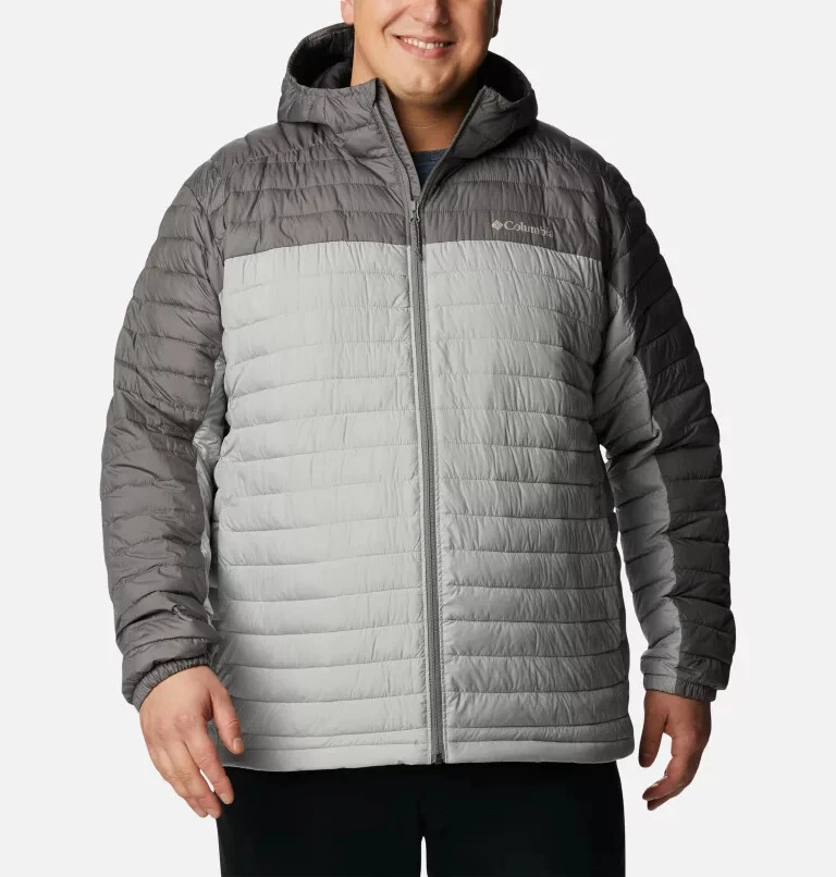 Silver deals hooded jacket