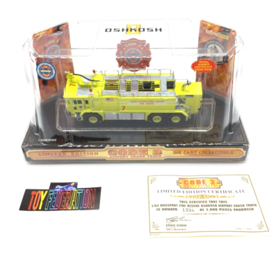 Code 3 LOGAN INTERNATIONAL AIRPORT Oshkosh Fire Rescue 7 Limited