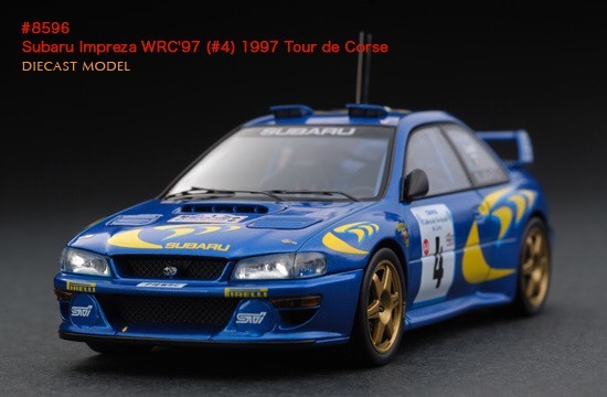 RARE! HPI #8596 1997 Tour de Corse Rally Subaru Impreza RS WRX STI