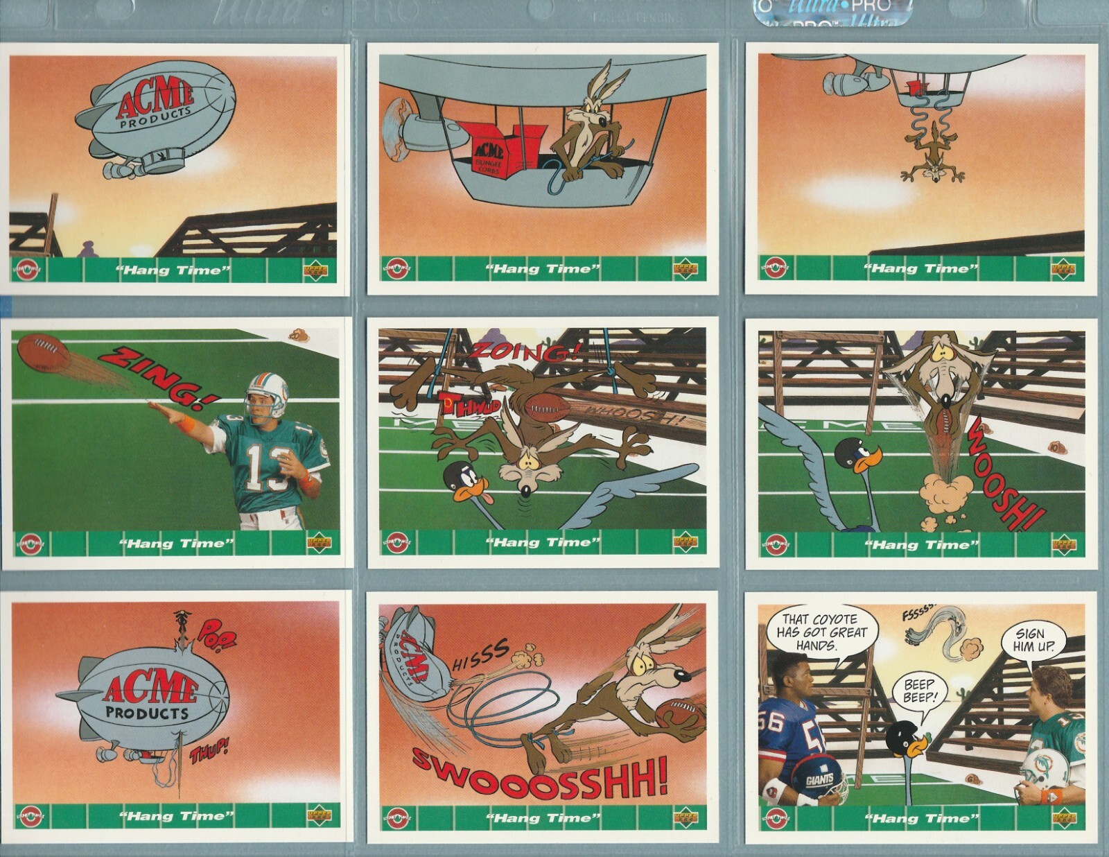 1992 Upper Deck Comic Ball IV   HANG TIME  #33