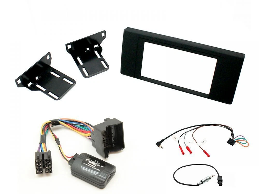 Double Din Stereo Fitting Kit + Steering Controls Land Rover Range 