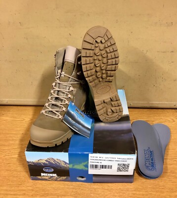 GENUINE FRENCH ARMY MEINDL DEFENCE COMBAT BOOTS DESERT NEW