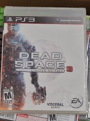 Dead Space 3 Limited Edition (2013) Brand New Factory Sealed USA PS3 Release