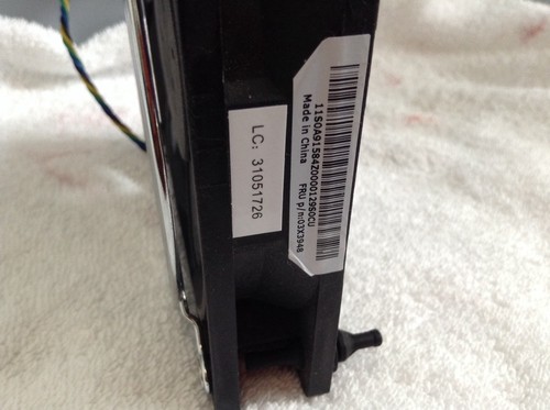 Brand New 03X3948 Lenovo ThinkServer TD340 Fan 12V 0.75A 12CM 4pin PWM - Picture 4 of 4