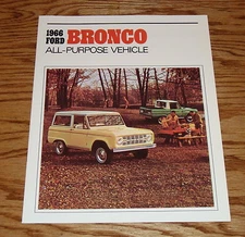 1966 Ford Bronco Sales Brochure 66