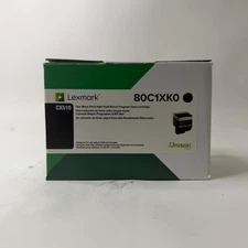 New Lexmark 80C1XK0 Black Toner Cartridge