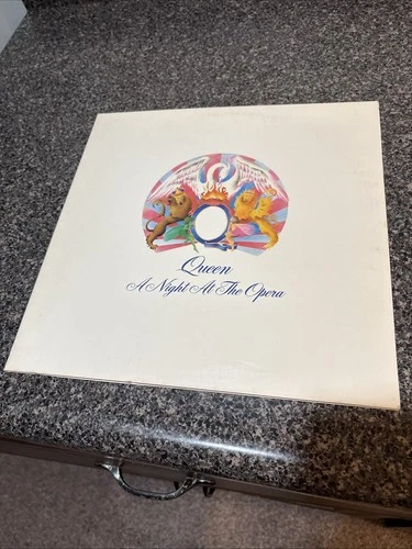 Queen a Night at the Opera Vinyl LP Record (1975) Elektra (7E-1053)