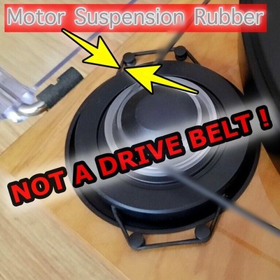 Pro-Ject / ProJect 2 Xperience Plattenspieler Motor Gummi FEDERUNG Riemen