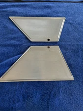 1957-58 Ford Galaxie Retractable Rear Aluminum Sail Panels