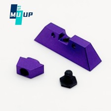 Front Sight Rear Sight Fit Glock 17 19 22 23 24 26 27 31 34 35 Aluminum Purple