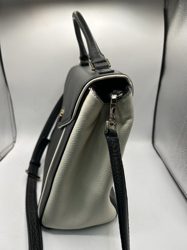 Kate Spade "Wellesley Place Laurel" Schultertasche - schwarz & cremeweiß ~ abnehmbarer Riemen - Bild 10 von 17