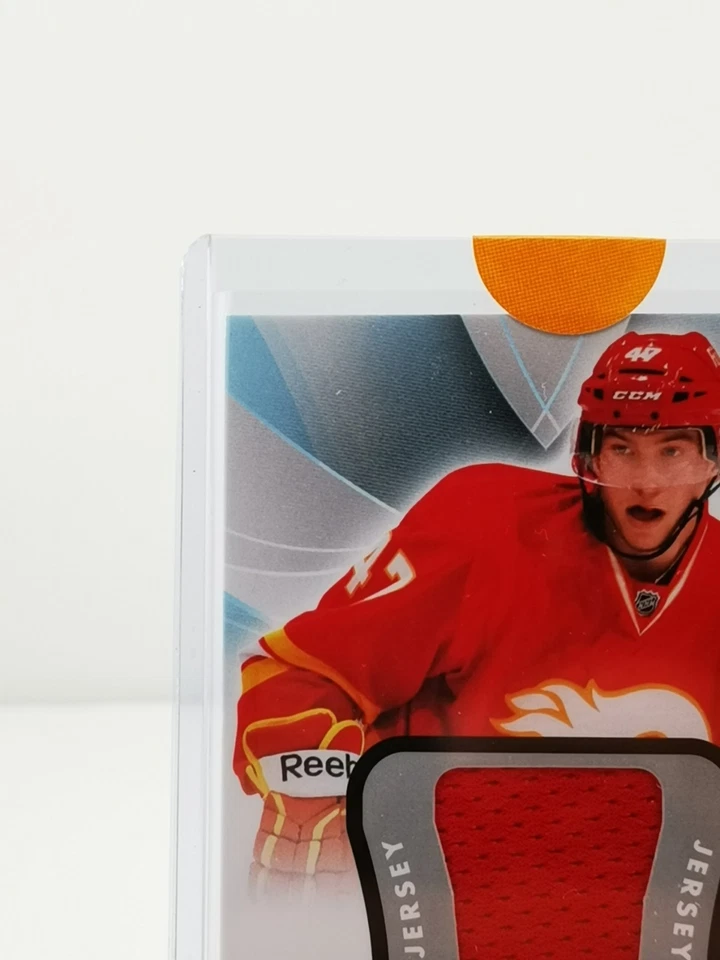 2012-13 SP Game Used Edition Authentic Fabrics Sven Baertschi #AF-SV Rookie RC - Image 3 of 4