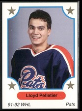 1991-92 7th Inning Sketch WHL #235 Lloyd Pelletier