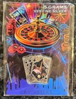 Las Vegas Ace of Spades 5 Grams .999 Fine Silver Bar Sealed in Hard Card