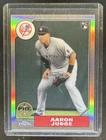 2017 Topps Chrome Aaron Judge 1987 RC Rookie #87T-8 New York Yankees