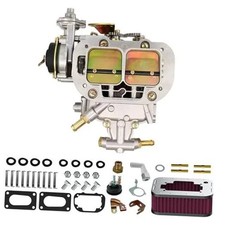 New 2 Barrel Carburetor For Weber 3838 With Air Cleaner Filter Assembly Kit New 2 Barrel Carburetor For Weber 3838 With Air Cleaner Filter Assembly Kit
