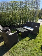 Great Quality Heavy Rattan Patio Set - Cost ££££