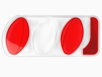 Eufab Ersatzglas Links Klarglasversion
