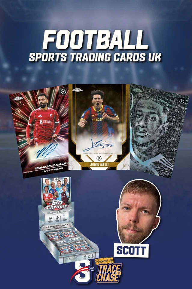 WE BACK! Topps UCC Chrome Hobby Box!