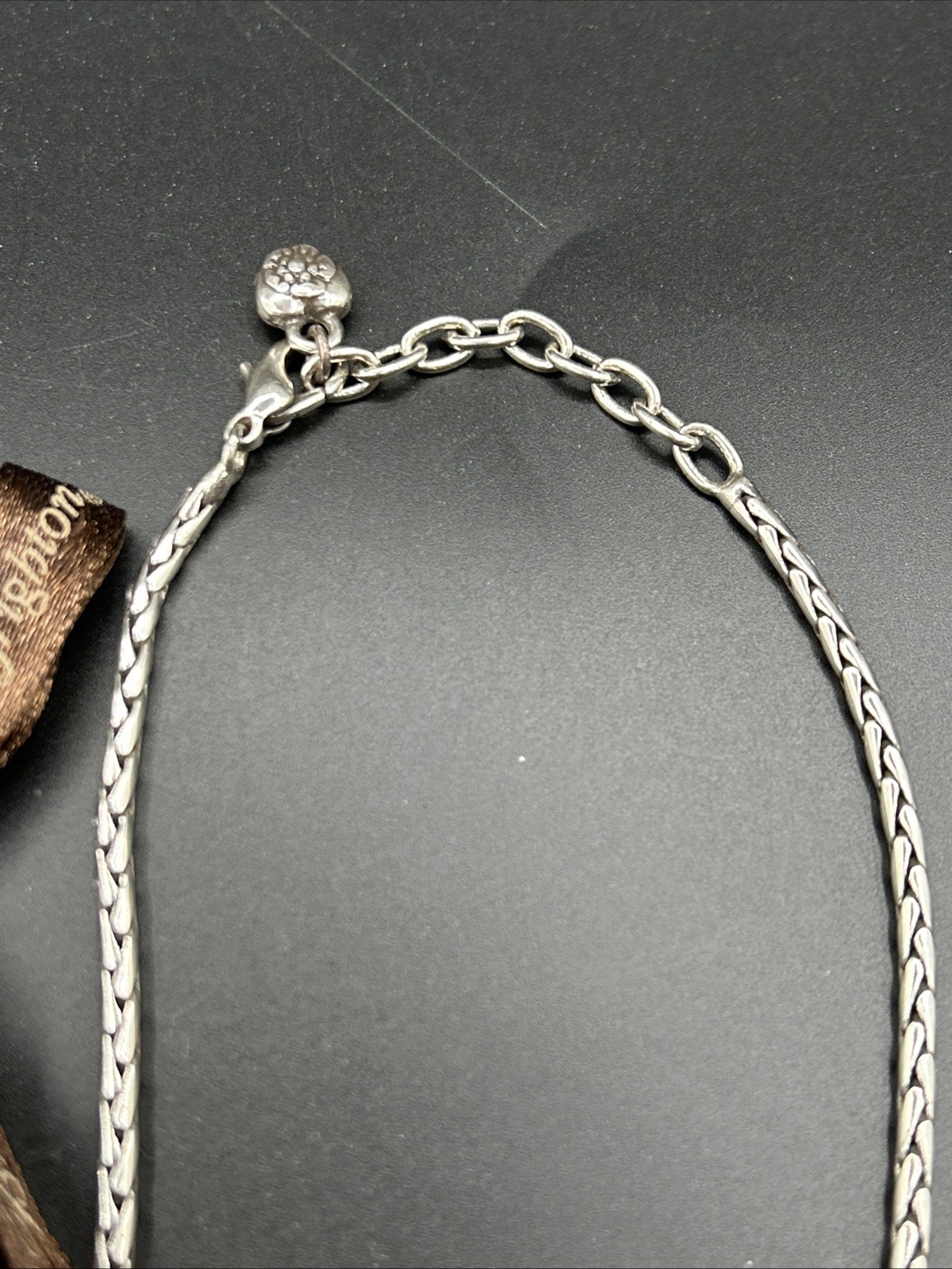 BRIGHTON RETIRED Dangle Silver SCROLL EARRINGS an… - image 5