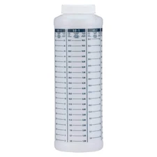 Attwood 11873-1 Wide-mouth Marine Fuel/oil Mixing Bottle 1-Quart, One 