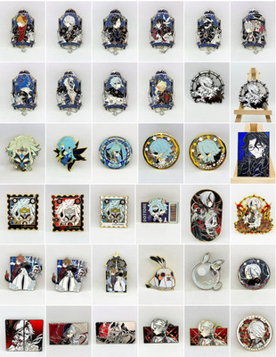 Genshin Impact Fatui Harbinger Dottore Capitano Columbia Childe Enamel Pin