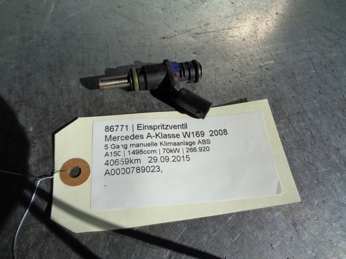 Mercedes A-Klasse W169 Einspritzventil A0000789023 A150 70kW 266.920 86771
