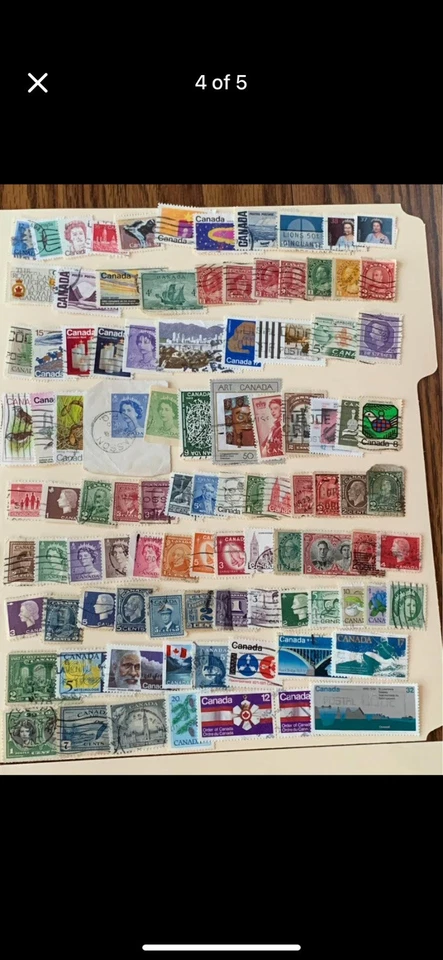 Canada Large Stamp Collection Used - Image 4 of 4