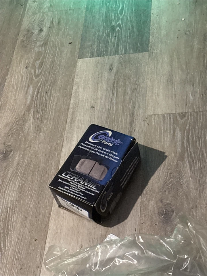 Pastilhas de freio de cerâmica rotores de freio dianteiro traseiro 2,4L para 2004-2011 Mitsubishi Galant - Imagem 3 de 4