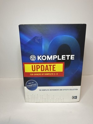 Komplete 10 For Kontrol S-Series On Disc Native Instruments READ