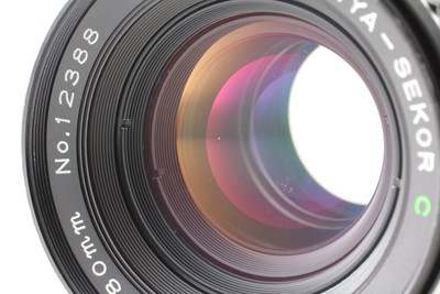 ❁完動品❁Mamiya M645 1000S Sekor C 80mm f2.8 Almost MINT ] Mamiya Sekor C 80mm f2.8 N M645 1000S Super