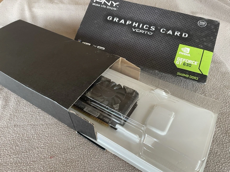 PNY GEFORCE GT630 2048M DDR3 PCI-EXPRESS 2.0 Video 2GB GRAPHICS CARD - NEW ! - Image 4 of 4