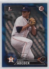 2016 Bowman Draft Draft Picks Blue 149/150 Brett Adcock #BD-49 3q5