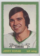 1973-74 O-Pee-Chee Light Back Jerry Korab #203 0a4