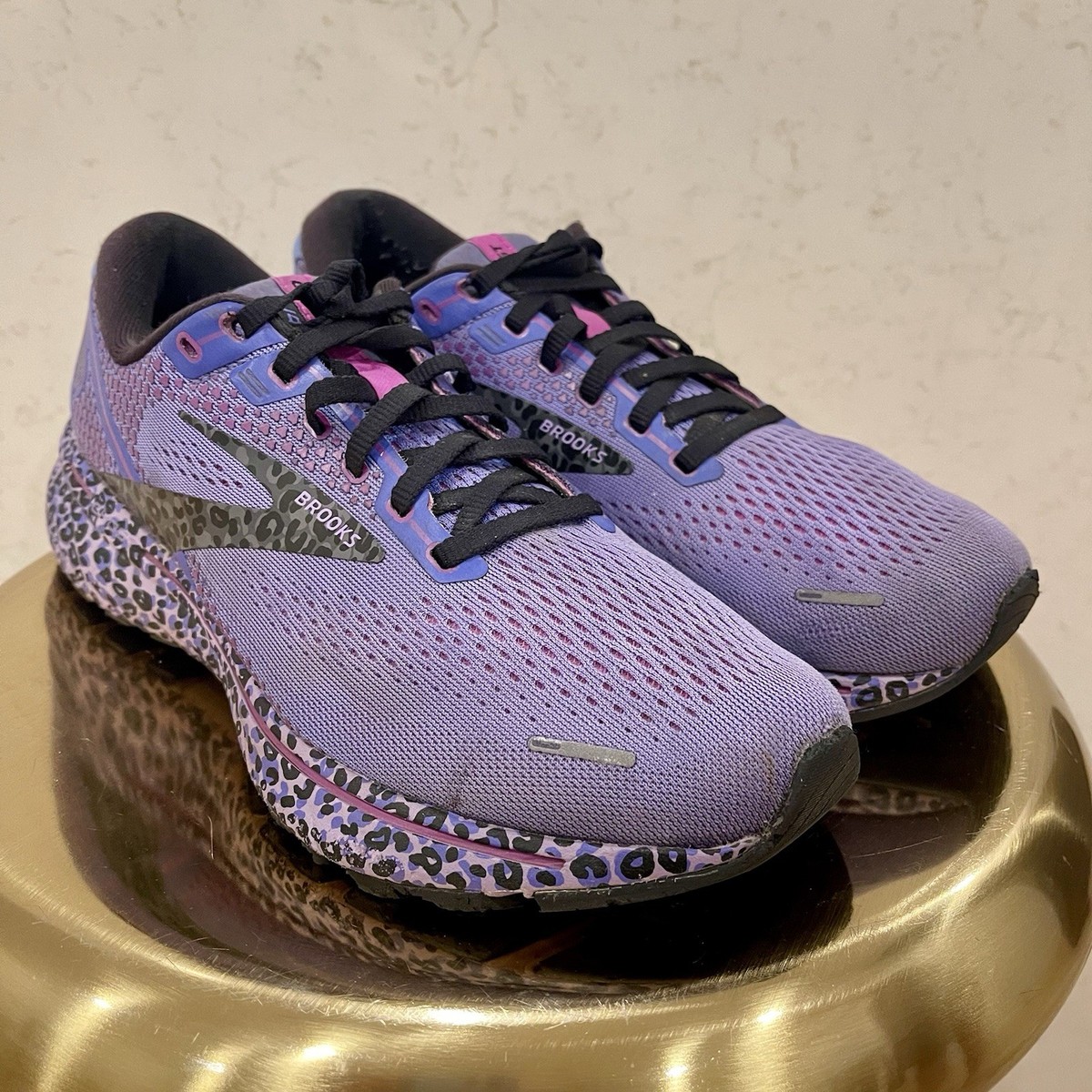 Womens Brooks Brooks Run Wild Cheetah Brooks Ghost 14 Electric