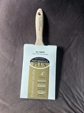 Performance Plus 4” Paint Brush. Professional Quality. All Paints.  451-087-.