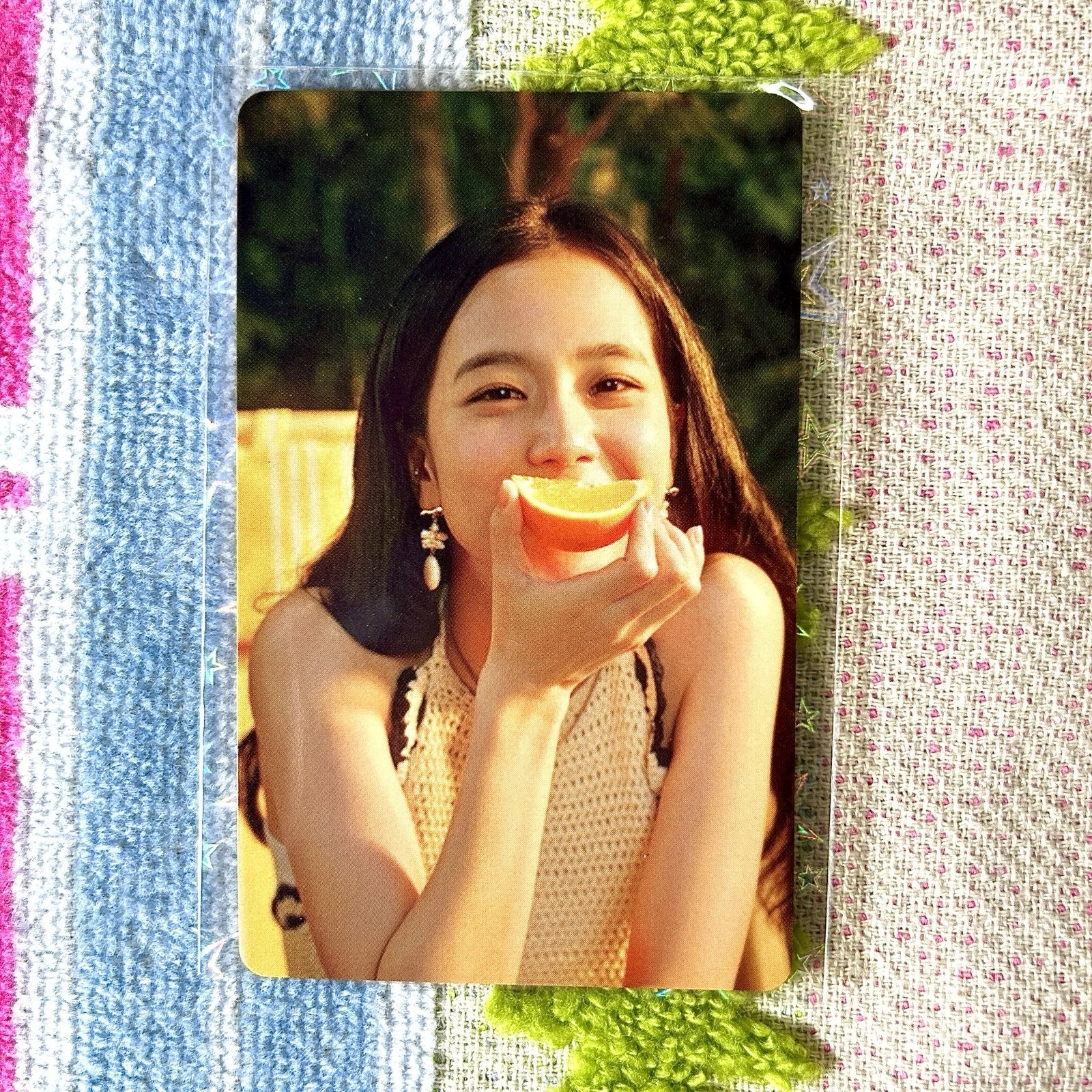 JISOO - Blackpink The Game Album PC photocard photocard